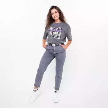 Джинсы женские, цвет серый, размер 27 (42-44)