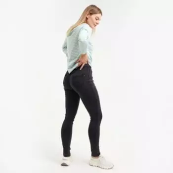 Джинсы женские, цвет серый, размер 44-46 (29)