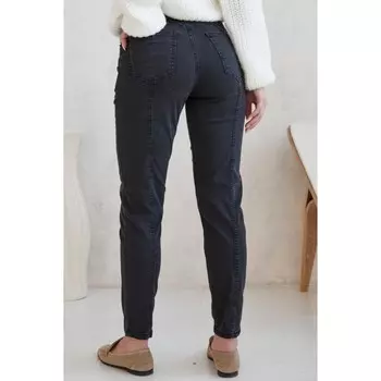 Джинсы женские, размер 50, цвет серый 62018