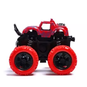 Джип инерционный Monster truck, цвет красный