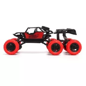 Джип радиоуправляемый, 1:18, работает от аккумулятора, цвета МИКС, уценка