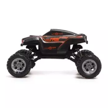 Джип радиоуправляемый MONSTER, 1:18, световые и звуковые эффекты, работает от аккумулятора, цвет красный