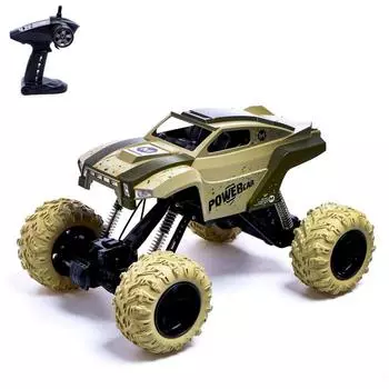 Джип радиоуправляемый «Монстр», 1:8, полный привод 4WD, цвет бежевый