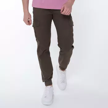 Джоггеры мужские, цвет хаки, размер 34 (54)