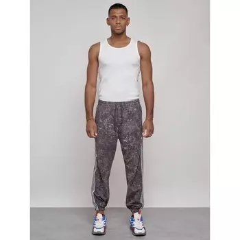 Джоггеры мужские, размер 54, цвет тёмно-серый