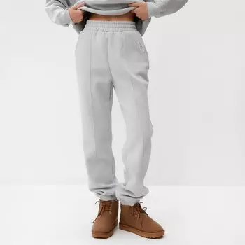 Джоггеры женские MIST Cozy style, серый, размер 42