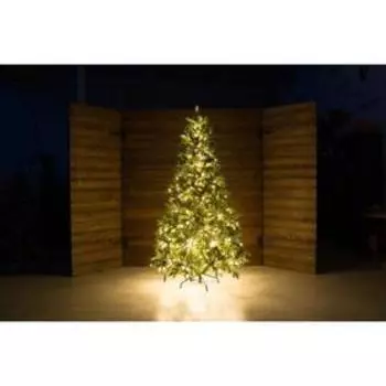 Ель искусственная «Барокко», заснеженная, световая, 210 см