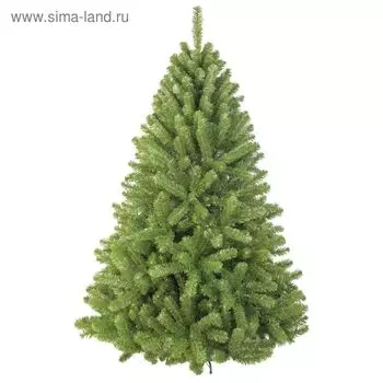 Искусственная ёлка «ЕлкиТорг. Дивная», 240 см, d нижнего яруса 165 см, 1436 ПВХ веток на крючках