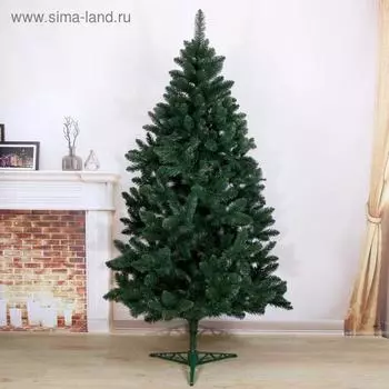 Искусственная ёлка Max Christmas «Никольская», 210 см d нижнего яруса 113 см, ветки ПВХ отгибаются