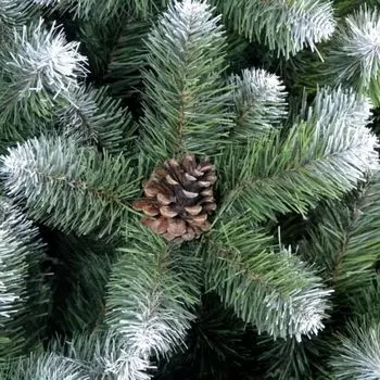 Искусственная ёлка настольная Max Christmas «Канадская», 90 см, d нижнего яруса 50 см, ветки ПВХ отгибаются