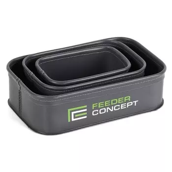 Емкости для прикорм. и насад. Feeder Concept EVA 3шт. 01 набор