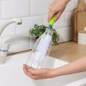 Ёрш для посуды Доляна Green day, 315 см, анатомическая ручка