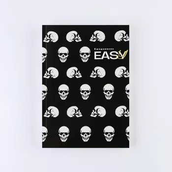 Ежедневник «Хэллоуин: Черепа», А5, 160 листов, мягкая обложка