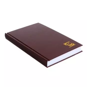 Ежедневник недатированный А5, 160 листов, обложка бумвинил, коричневый