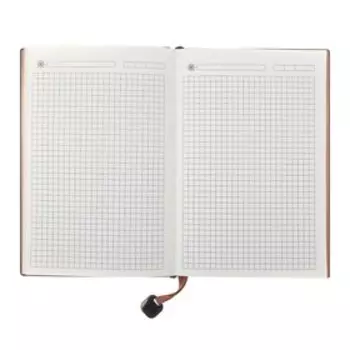 Ежедневник недатированный А5, 116 листов в клетку, обложка ПВХ ЛАЙТ, тонированный срез, МИКС