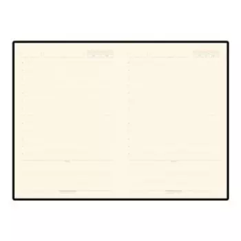 Ежедневник недатированный А5, 136 листов BRIDGE, обложка искусственная кожа, серебряный срез, графит