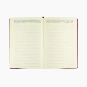 Ежедневник недатированный А5, 136 листов MARSEILLE, обложка искусственная кожа, розовый