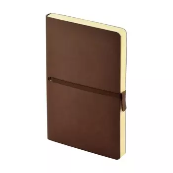 Ежедневник недатированный А5, 136 листов TOKYO, обложка искусственная кожа, блок 70 г/м2, коричневый