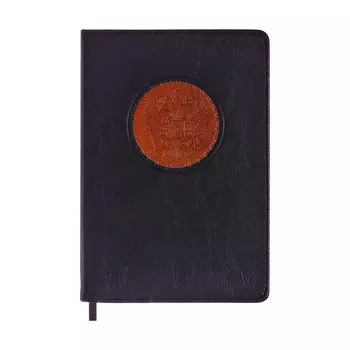 Ежедневник недатированный A5, 144 листа, Россия, твёрдая обложка, блок 80 г/м2