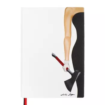 Ежедневник недатированный А5, 160 листов, ESCALADA, мягкая обложка из искусственной кожи, тиснение фольгой, ляссе, блок 70 г/м2