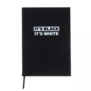 Ежедневник недатированный А5, 160 листов ESCALADA, твёрдый переплёт, искусственная кожа "Софт-тач", шелкография, белый офсет 70 г/м, чёрный