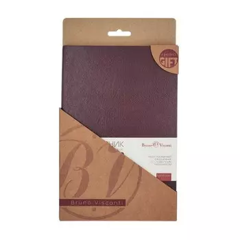 Ежедневник недатированный А5, 160 листов MEGAPOLIS, твёрдая обложка, искусственная кожа на бумажной основе, ляссе, бежевый блок 70 г/м2, коричневый