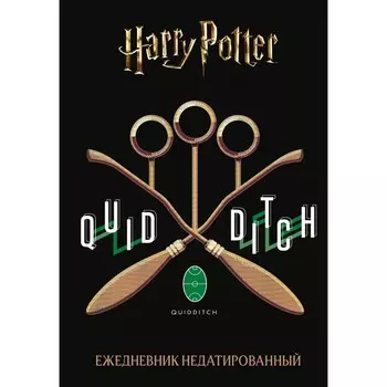 Ежедневник недатированный А5, 72 листов. «Гарри Поттер. Квиддич»