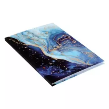 Ежедневник недатированный А5, 80 листов DIARY "Небосвод", интегральная обложка, ламинация Soft-Touch, тиснение фольгой, блок 65 г/м2