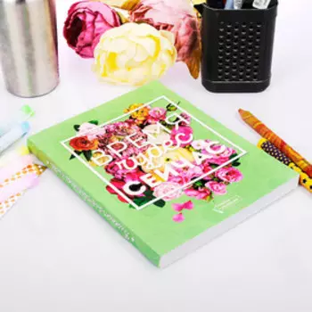 Ежедневник-смешбук с раскраской А5, 80 л «Время чудес сейчас»