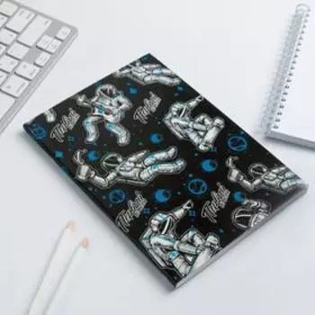 Ежедневник в тонкой обложке "ПЕРВЫЙ ВО ВСЁМ" А5, 80 листов