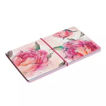 Еженедельник датированный 2024, 175х105 мм, 64 листа ESCALADA, мягкий переплёт, искусственная кожа "Наппа", тиснение фольгой, белый офсет 70 г/м, розовый