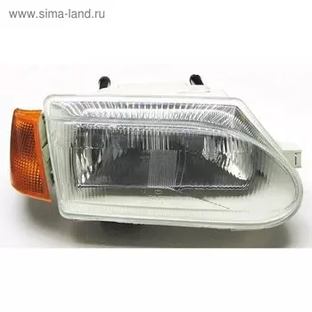 Фара на ВАЗ 2115, левая, желтый указатель Киржач 742.3711010-02, 21150371101100