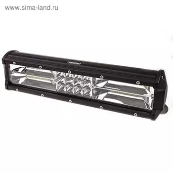 Фара светодиодная Skyway OFF ROAD, прямоугольная, 12 В/24 В, 180 Вт, 60 диодов, 320*70 мм