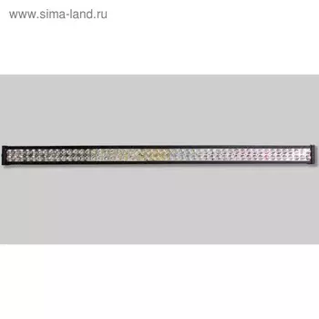 Фара светодиодная OFF ROAD, KS-EL-300 Вт, 100 диодов х 3 Вт, 300 Вт, 27000 Lm, направленный свет, алюминиевый корпус, пылевлагозащищенный, 1320х85х75, 10-30 В