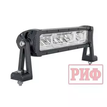Фара светодиодная водительского света РИФ с ДХО 307 мм 64W