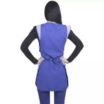 Фартук № 18, размер 46-56, цвет василёк