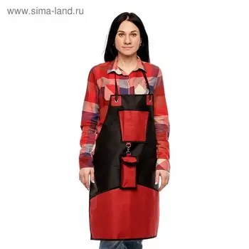 Фартук для работы в саду, 4 кармана