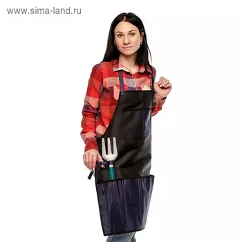 Фартук для работы в саду, 7 карманов