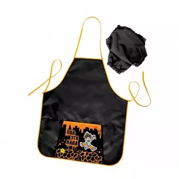 Фартук для труда 535 x 445 мм, с карманом, Hatber Влад А4, NFn_25062