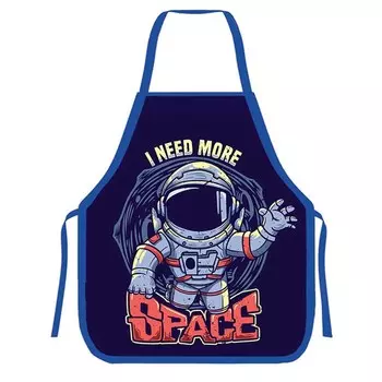 Фартук для труда 540 х 460 мм, (рост 122-158) ФДТ-33, SPACE синий