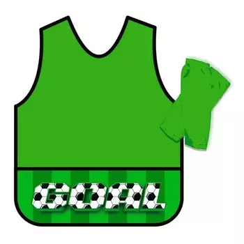 Фартук для труда (накидка) + нарукавники, 568 х 405/250 х 160 мм, (рост 116-146), ФН-1 "Гол"