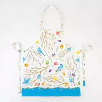 Фартук Доляна Happy Easter 60х70 см