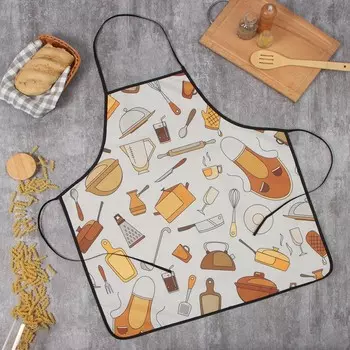 Фартук «Доляна. Кухня», 7080 см, 100% п/э