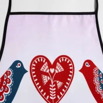 Фартук «Доляна» Merry Xmas, 5572 см, 100% п/э