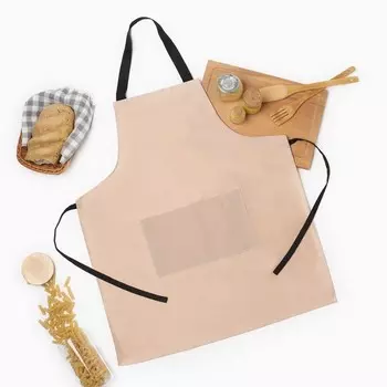 Фартук «Экономь и Я», светло-розовый, 6270 см, 100% п/э