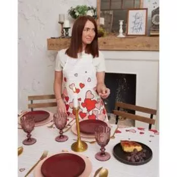 Фартук "Этель" Cat's love 60х65см, 100% хлопок, саржа 190 г/м2