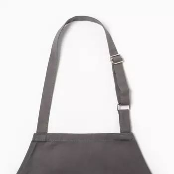 Фартук «Этель», серый, 6375 см,100% хлопок