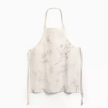 Фартук «Этель» Flower herbarium, 6070 см, 100% хлопок, репс 210 г/м