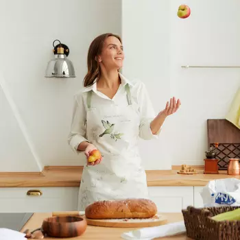 Фартук «Этель. Готовь с душой», 6070 см, 100% хлопок, саржа 190 г/м