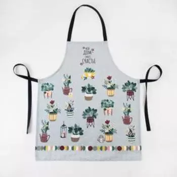 Фартук «Этель» Hygge, 6070 см, 100% хлопок, саржа 190 г/м